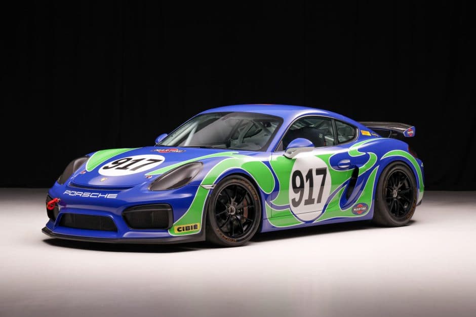 2014 Porsche 981 Cayman sold for $73,000