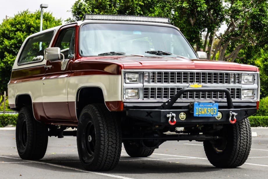 1982 Chevrolet K5 Blazer 1973-1991 sold for $24,000