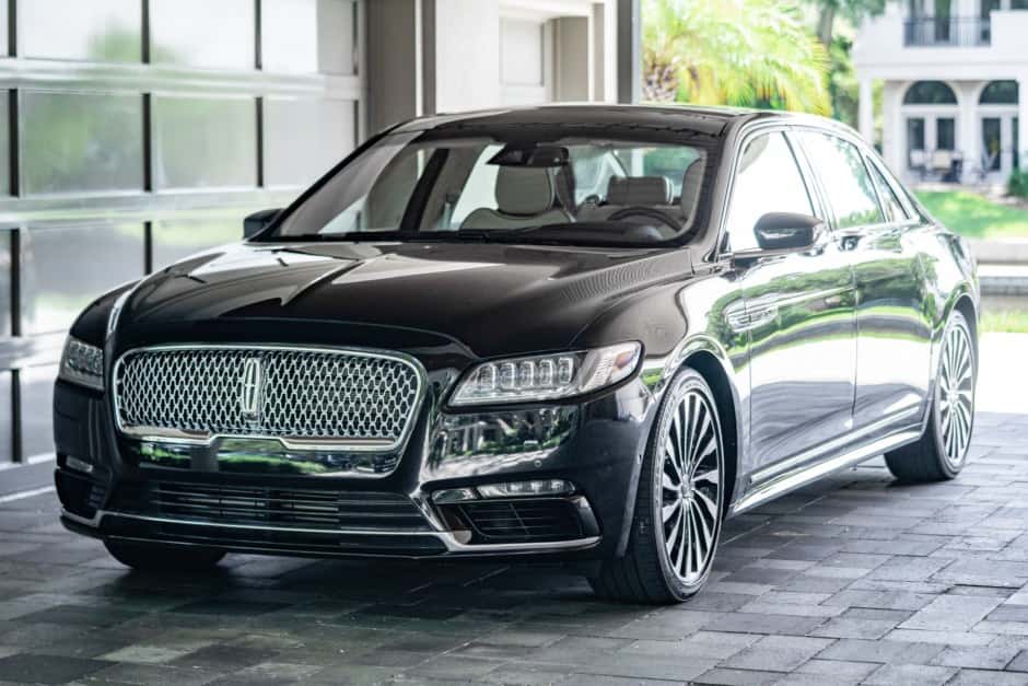 2019 Lincoln Continental (2017-2020) sold for $110,000