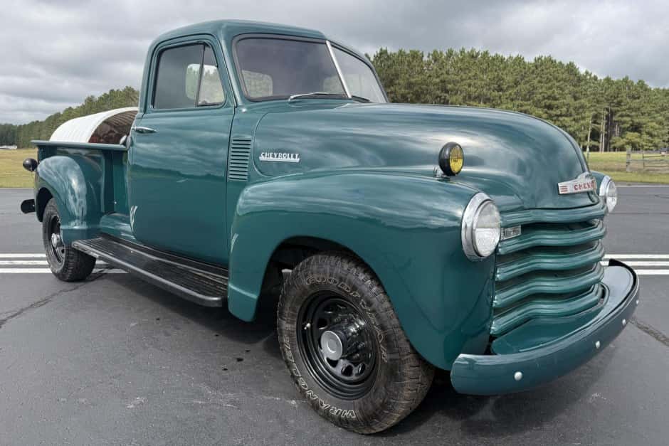 1952 Chevrolet Advance Design Pickup (1947-1955) sold for $15,000