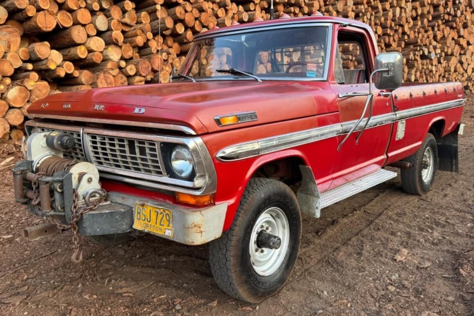 1970 Ford F-Series 1967-1972 sold for $14,000