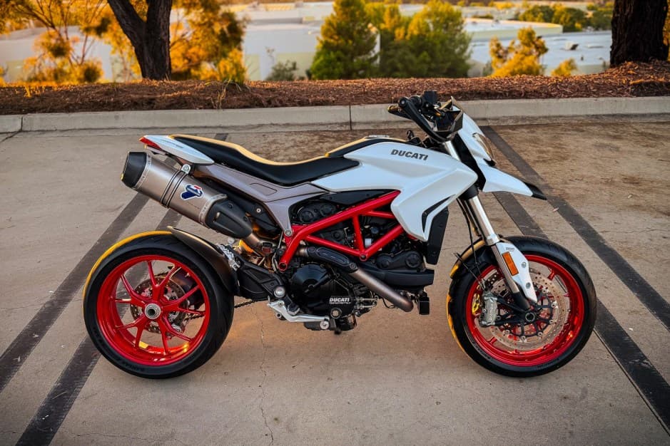 2016 Ducati Hypermotard sold for $7,700