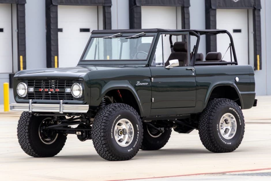 1968 Ford Bronco U13/U14/U15 1966-1977 sold for $160,000