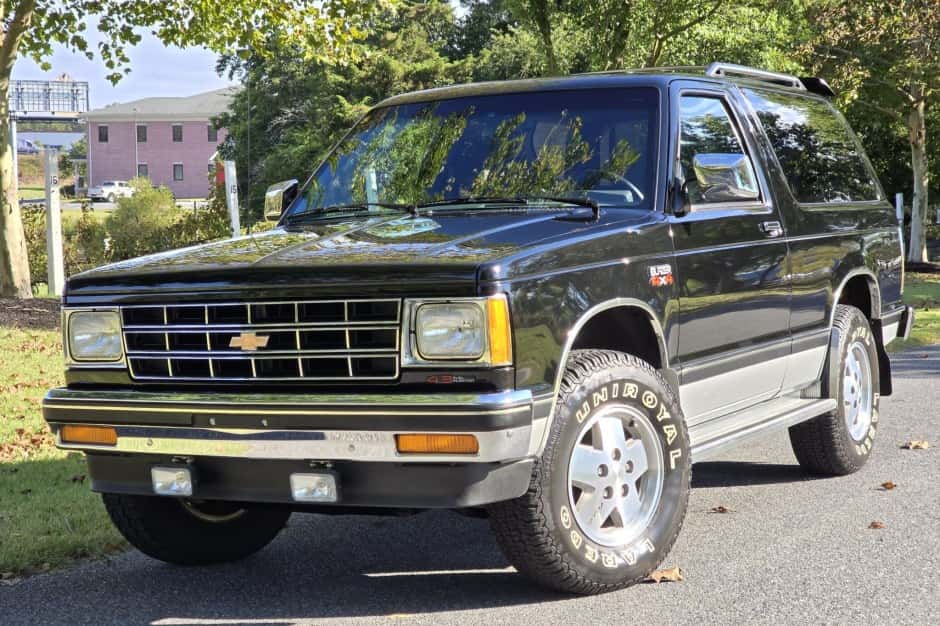 1988 Chevrolet S-10 Blazer 1982-1994 sold for $18,750