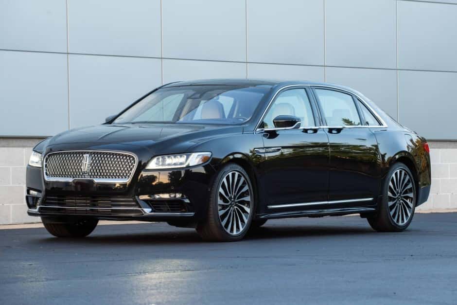 2019 Lincoln Continental (2017-2020) sold for $95,500