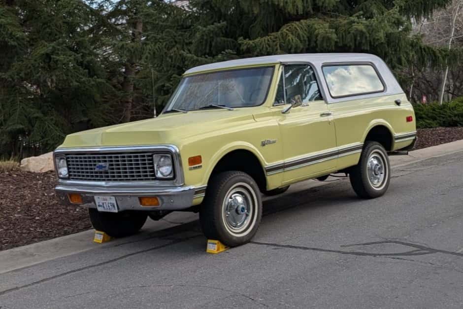 1971 Chevrolet K5 Blazer 1969-1972 sold for $55,000