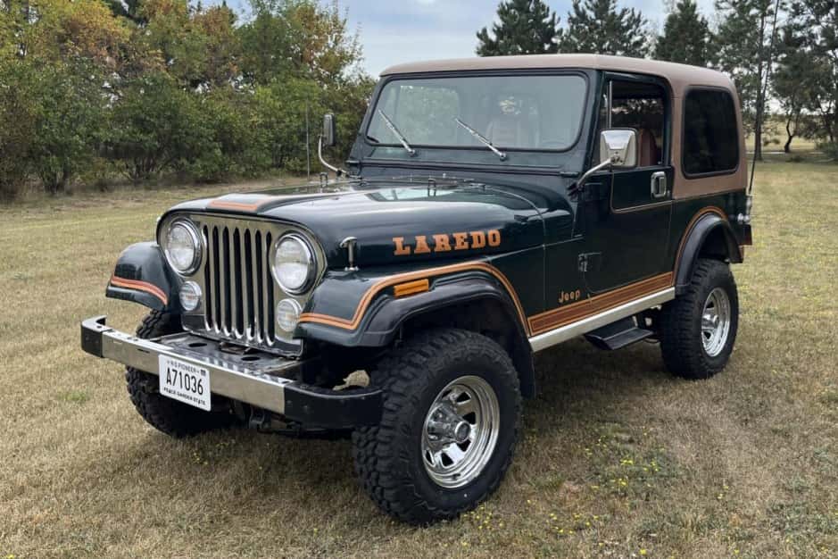 1984 Jeep CJ-7 sold for $13,000