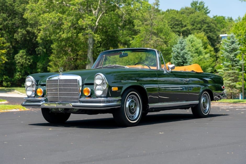 1971 Mercedes-Benz W111 Coupe & Cabriolet sold for $346,000
