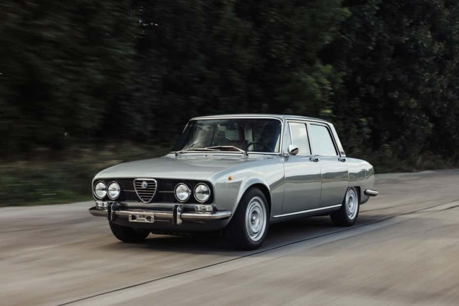 1972 Alfa Romeo 105 Series Sedan sold for €46,000