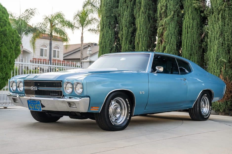 1970 Chevrolet Chevelle sold for $53,000