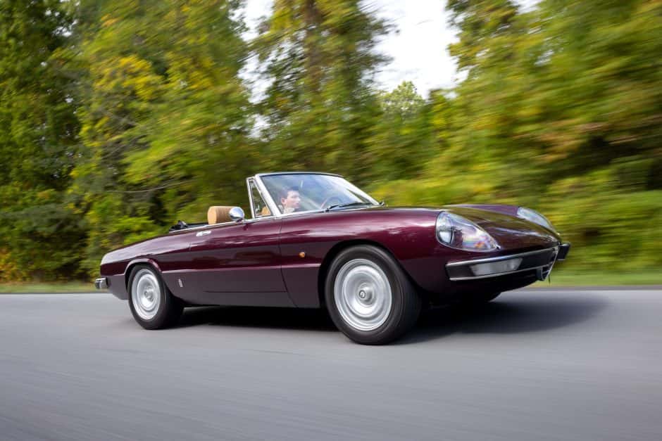 1972 Alfa Romeo 105/115 Spider Series 2 sold for $175,000