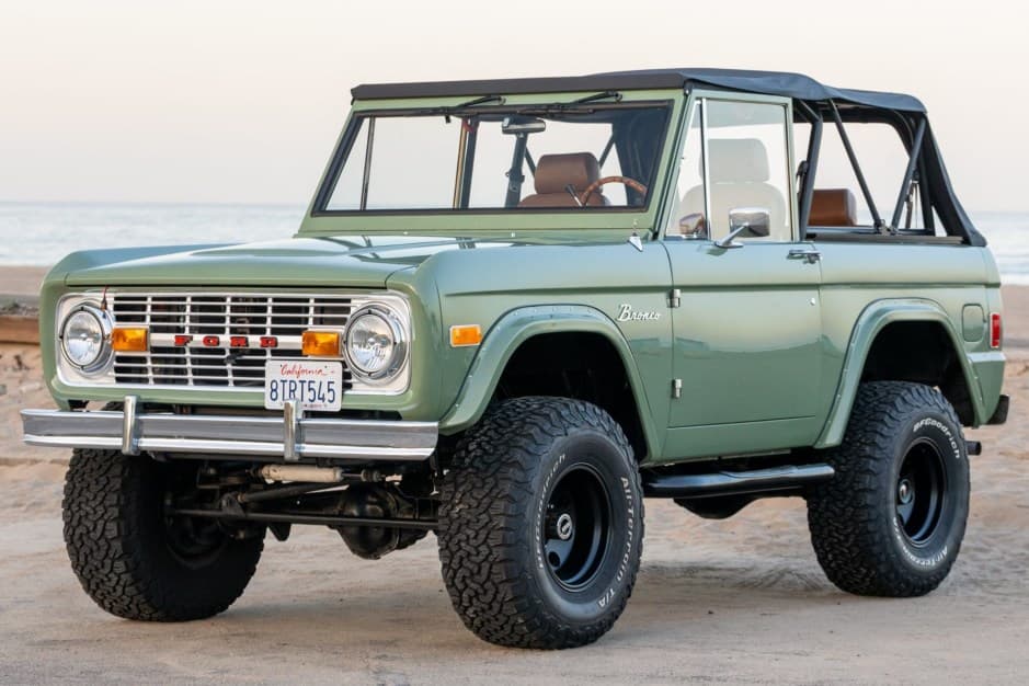1970 Ford Bronco U13/U14/U15 1966-1977 sold for $73,000