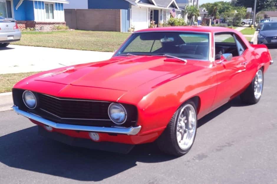 1969 Pontiac Firebird (1967-1969) sold for $21,200