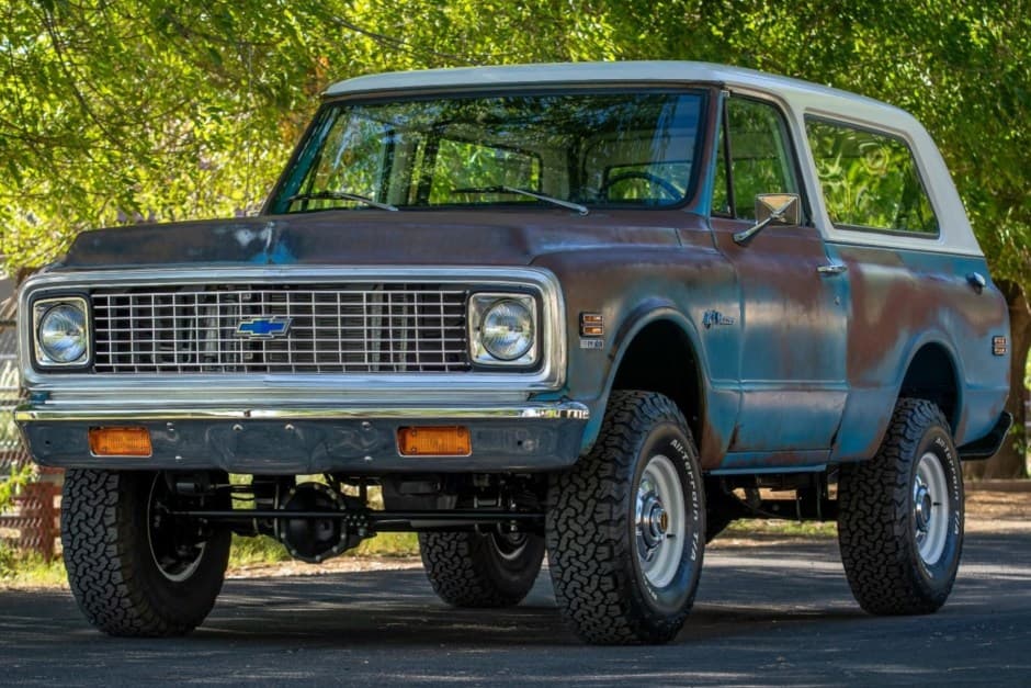 1972 Chevrolet K5 Blazer 1969-1972 sold for $55,072