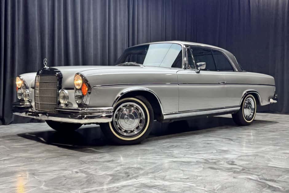 1963 Mercedes-Benz W111 Coupe & Cabriolet sold for $46,250
