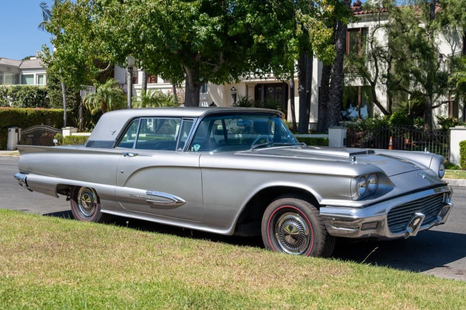1959 Ford Thunderbird (1958-1960) sold for $7,800