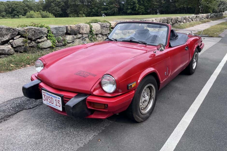 1980 Triumph Spitfire sold for $5,300