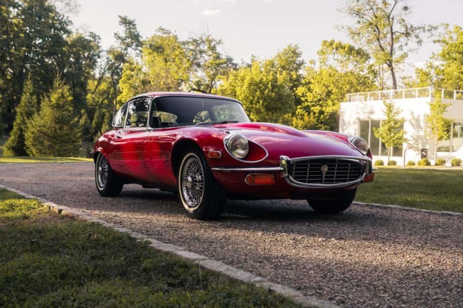 1973 Jaguar XKE Series III sold for $40,000