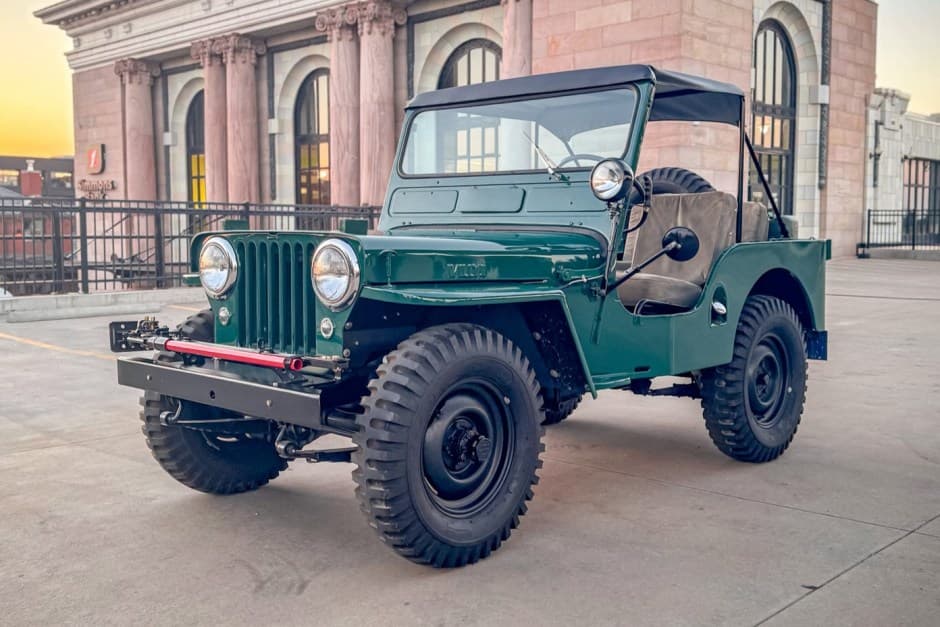1952 Willys CJ-3A sold for $16,000