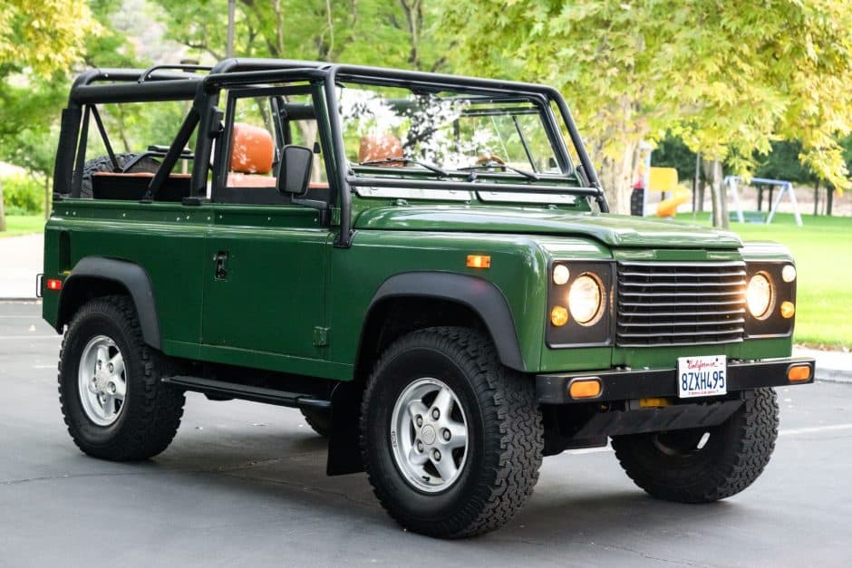 1994 Land Rover Defender 90 NAS sold for $62,500