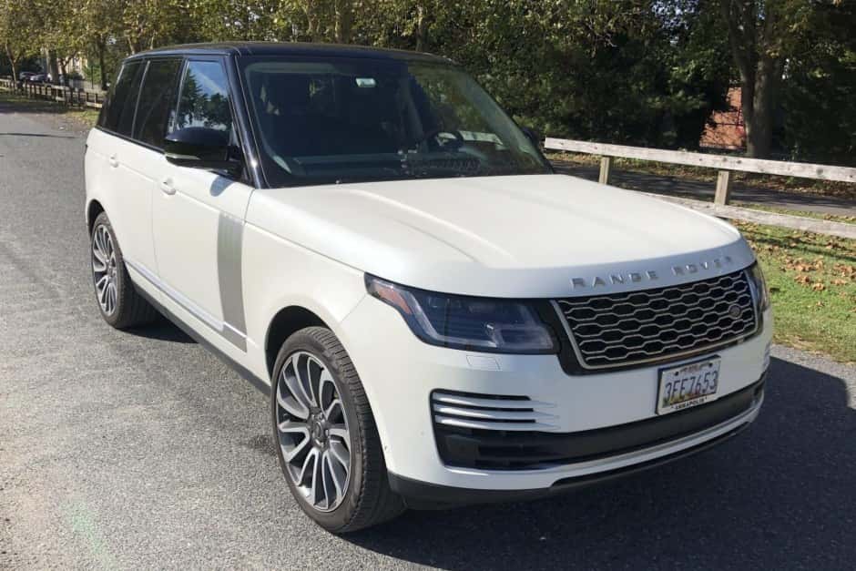 2020 Land Rover Range Rover L405 sold for $35,250