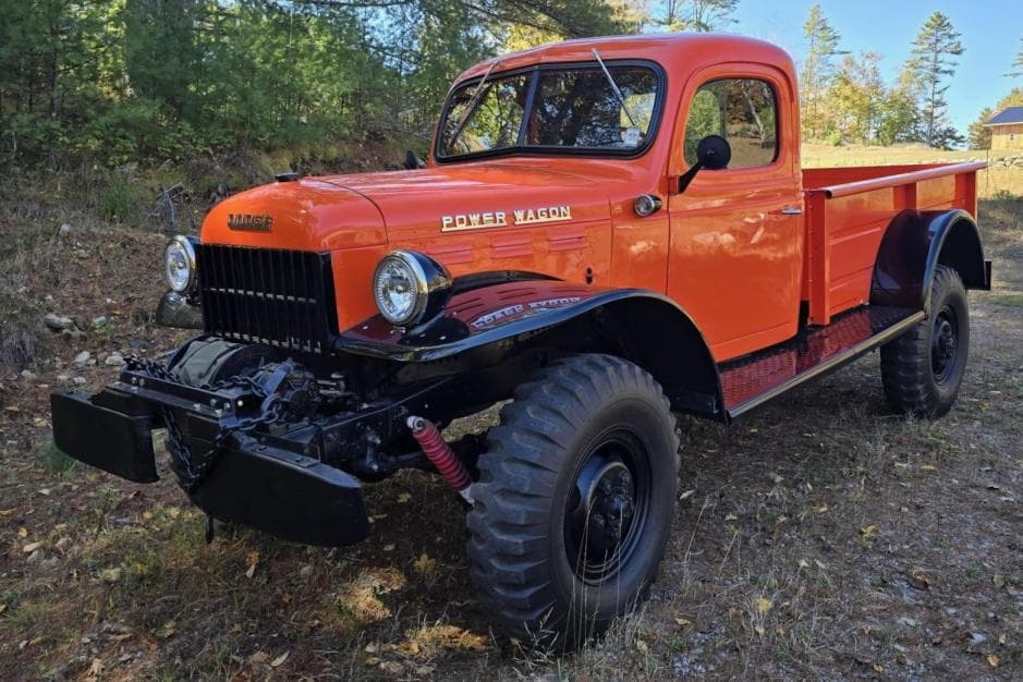 1957 Dodge Power Wagon sold for $49,000