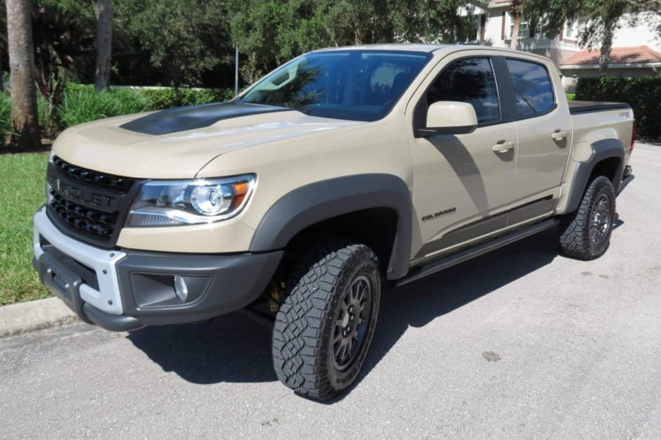 2022 Chevrolet Colorado sold for $33,501