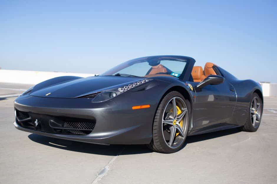 2015 Ferrari 458 sold for $265,000