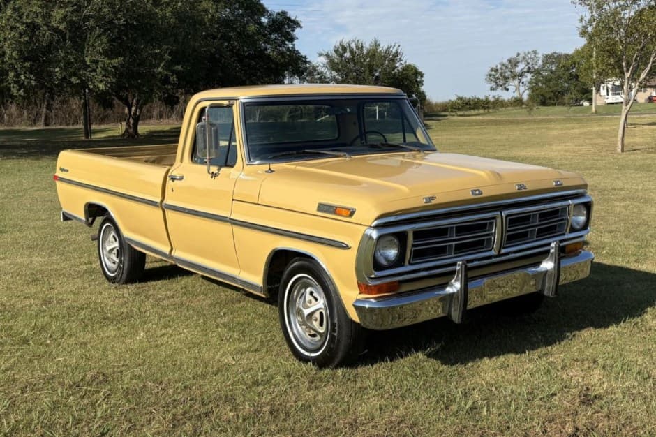 1972 Ford F-Series 1967-1972 sold for $11,250
