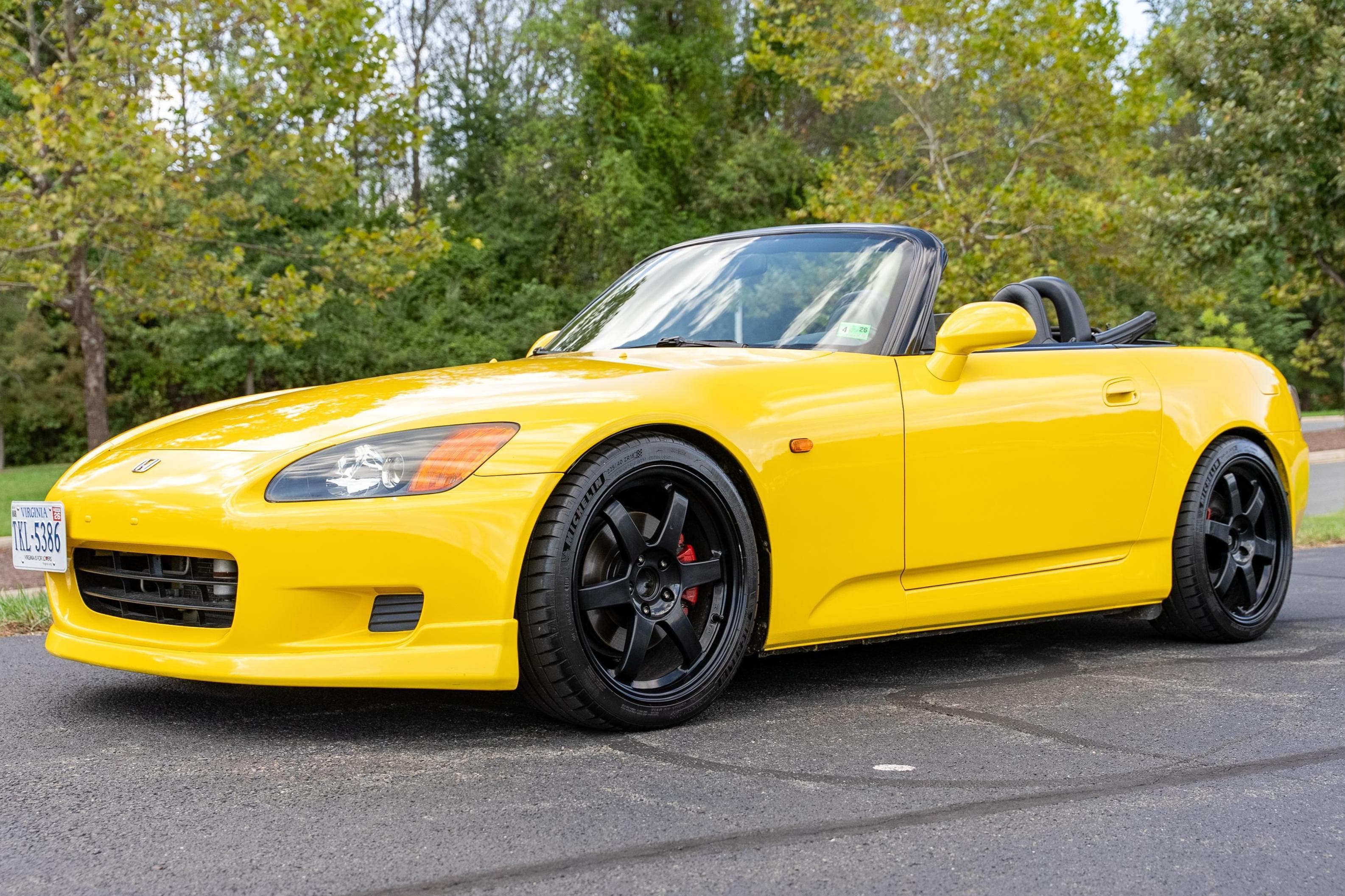 2001 Honda S2000 sold for $25,000