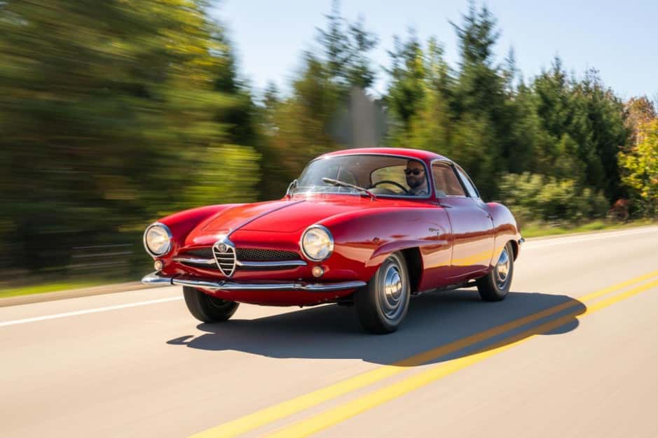 1961 Alfa Romeo Sprint Speciale sold for $72,000
