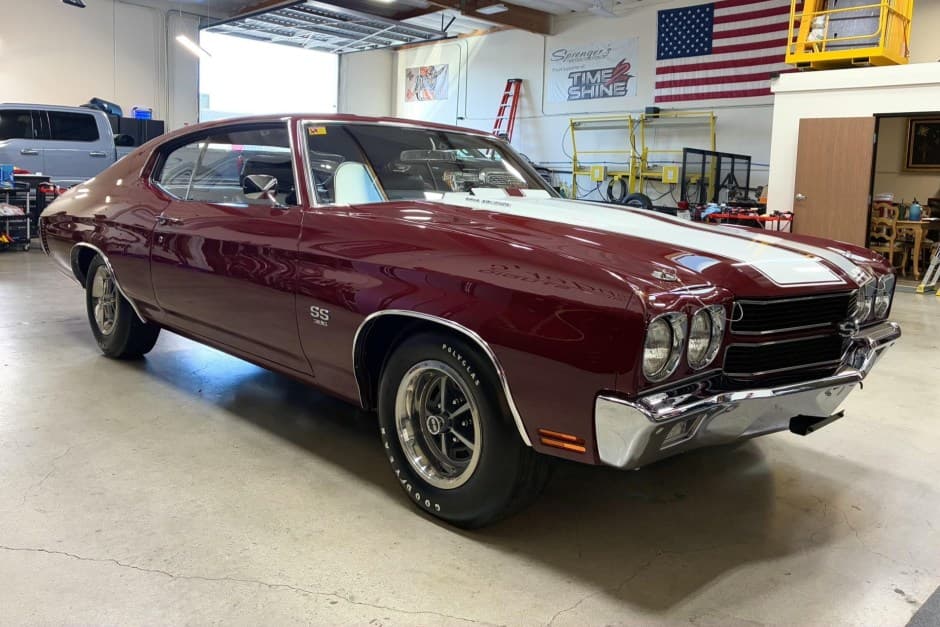 1970 Chevrolet Chevelle sold for $93,500