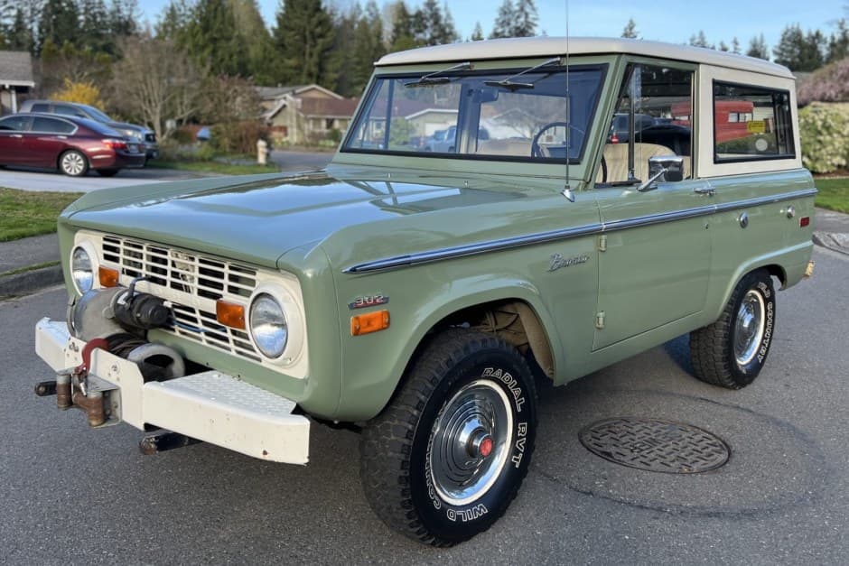 1970 Ford Bronco U13/U14/U15 1966-1977 sold for $58,000
