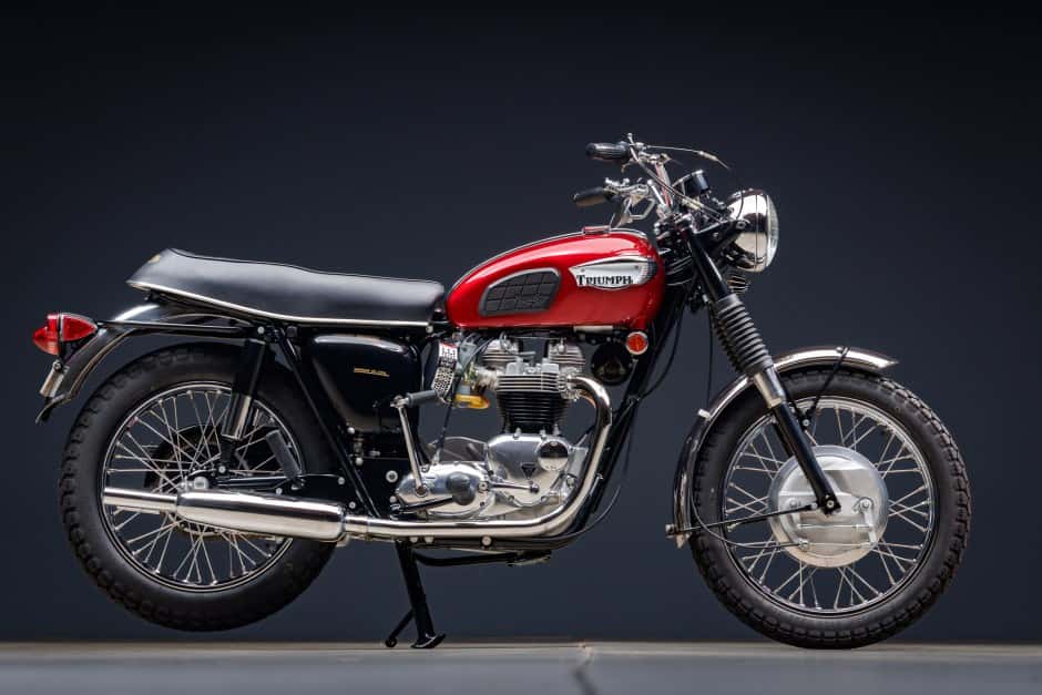 1968 Triumph Bonneville T120 sold for $10,500