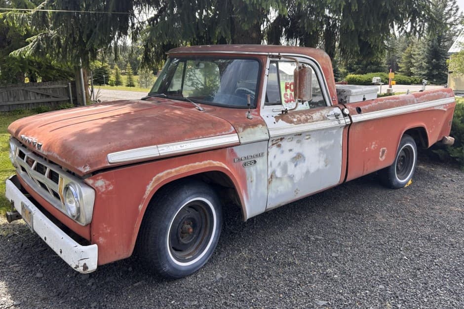 1968 Dodge D-Series (1965-1971) sold for $1,400