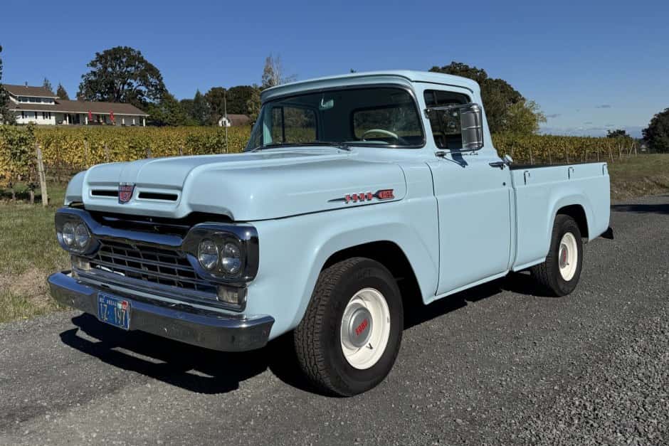 1960 Ford F-Series 1957-1960 sold for $12,500