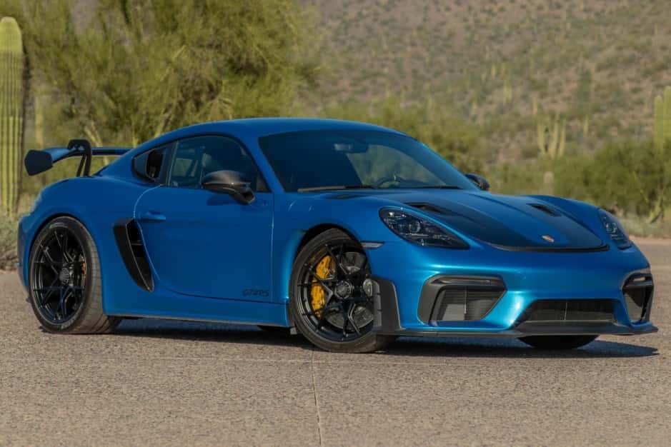 2024 Porsche Cayman GT4 sold for $182,000