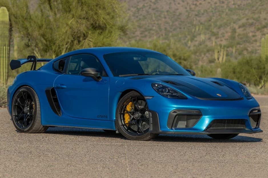 2024 Porsche Cayman GT4 sold for $182,000