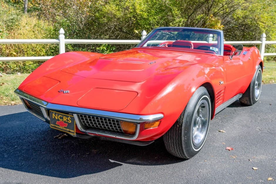 1972 Chevrolet Corvette C3 sold for $44,000