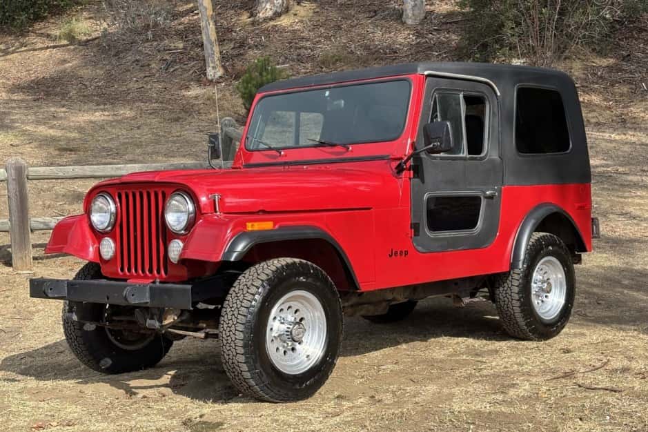1980 Jeep CJ-7 sold for $12,000