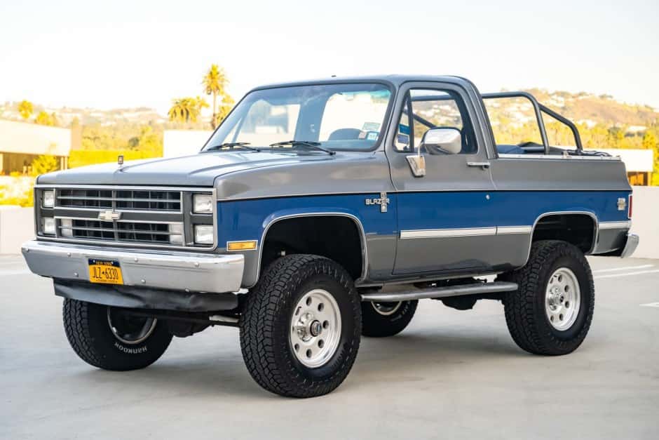 1988 Chevrolet K5 Blazer 1973-1991 sold for $17,250