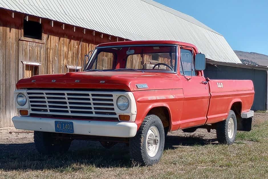 1967 Ford F-Series 1967-1972 sold for $9,600
