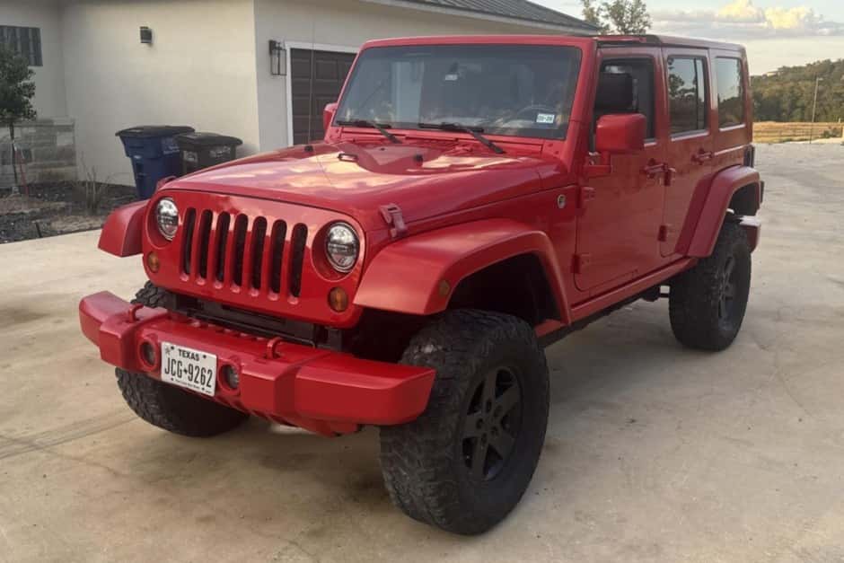 2008 Jeep Wrangler JK (2007-2018) sold for $8,600