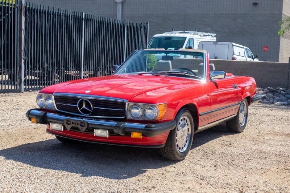 1987 Mercedes-Benz R107 SL sold for $23,000