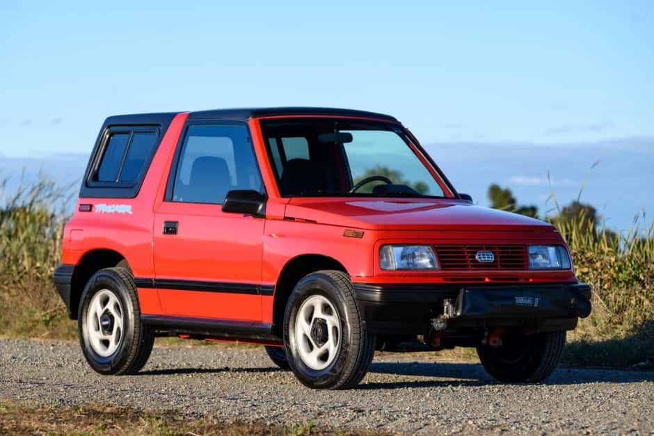 1994 Geo Tracker/Suzuki Sidekick sold for $16,250