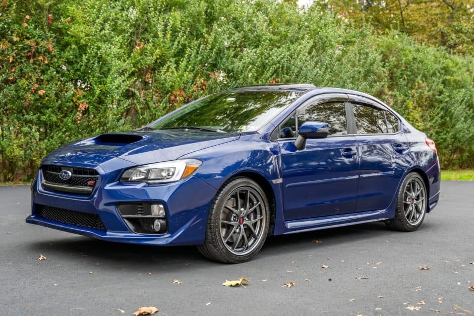 2016 Subaru WRX STi sold for $30,000