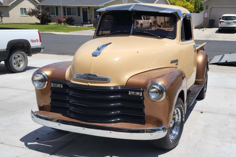 1952 Chevrolet Advance Design Pickup (1947-1955) sold for $11,750