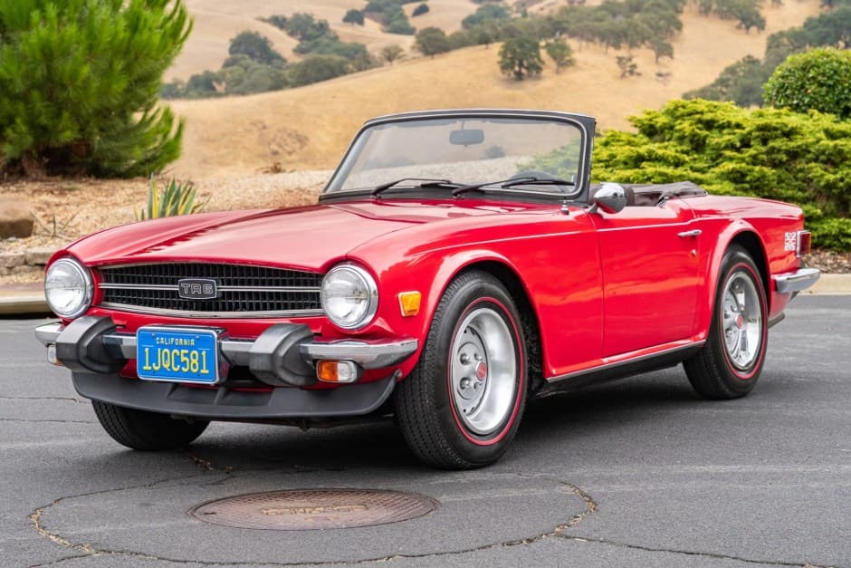 1975 Triumph TR6 sold for $21,750