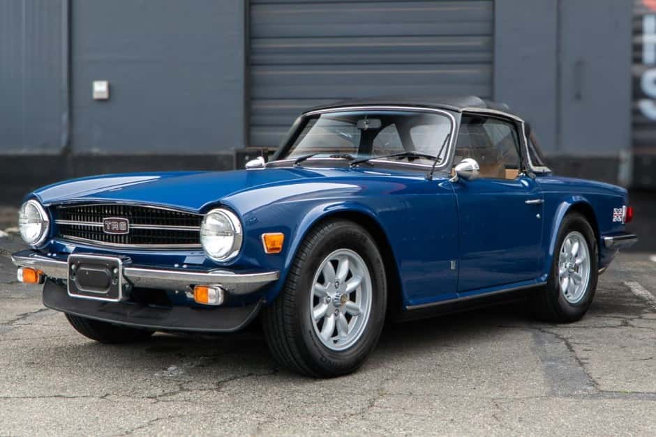 1975 Triumph TR6 sold for $32,500
