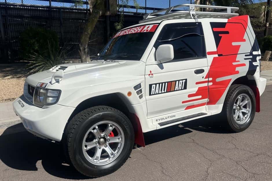 1998 Mitsubishi Pajero Evolution sold for $26,500